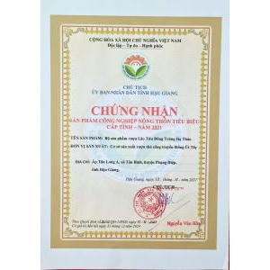 Giấy tờ - chứng nhận đạt được